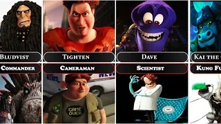 DreamWorks Villains And Their Occupation