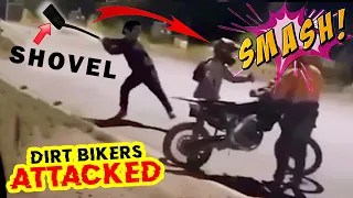 Stupid, Angry People Vs Dirt Bikers 2023 - Angry Man Chases Motorcycle!