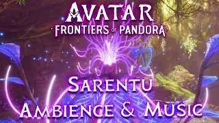 Sarentu Grounds Pandora Ambience & Music 4K | Avatar Frontiers of Pandora (PS5)