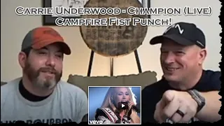 Carrie Underwood Champion | Metal / Rock Fan Reaction with Maker's Mark Private Select Bourbon