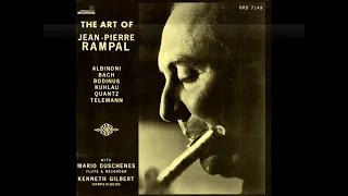 The Art Of Jean-Pierre Rampal by Tomaso Albinoni, Johann Sebastian Bach