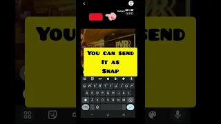 Using 100% of your brain 😉 Useful Snapchat Trick #shots #techshorts #techiela #snapchattipsandtricks