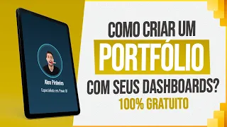 Como Criar um Portfólio Com Seus Dashboards do Power BI - 100% Gratuito!