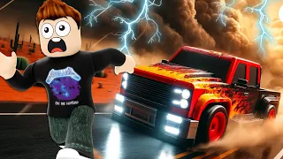 My Truck Got Caught in a STORM in A Dusty Trip Roblox!