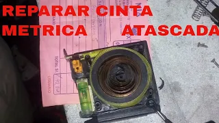 REPARAR CINTA METRICA ATASCADA