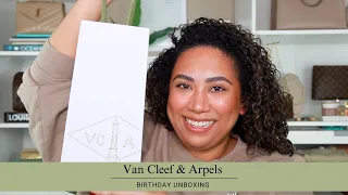 Van Cleef & Arpels Birthday Unboxing!