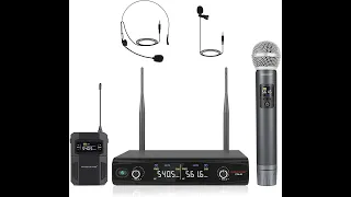Phenyx Pro UHF Wireless Microphone System PTU-52