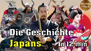 Die Geschichte Japans in 12 Minuten!