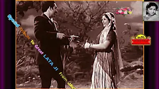 MOHAMMED RAFI & LATA JI~Film~DULARI~{1949}~Mil Mil Ke Gayeinge Do Dil Yahan~[*HD Video*]*[TRIBUTE]