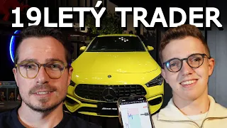 TRADINGEM SI PLNÍ SNY | V 19 letech si koupil Mercedes a chce byt v Dubaji – trader Jan Šrajer