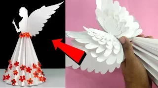 How To Make Paper Angel For Christmas | DIY Christmas Angel With Paper | Christmas Angel With Paper