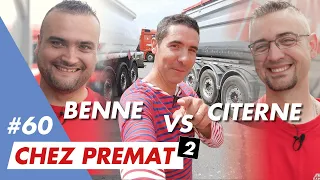 Benne VS Citerne : mon 1er "match job test" chez Transports Prémat x Jeviensbosserchezvous©