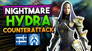 FULL AUTO Nightmare Hydra with COUNTERATTACK!! | Raid: Shadow Legends (Test Server)