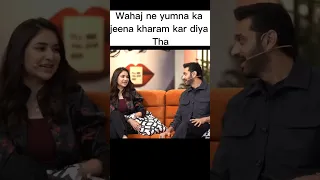 Wahaj ali teases yumna zaidi #wahajali #yumnazaidi #terebin #shorts