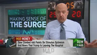 Jim Cramer's takeaway from Monday's market: 'Removal of uncertainty'