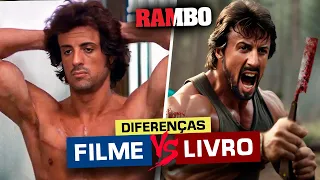 RAMBO: Diferenças entre o LIVRO e o FILME (O Rambo do livro era INSANO!)