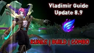 Rock3tt - Vladimir Guide Update 8.9 | Build, Runes and Combo S8 | League of Legends