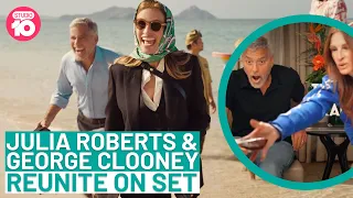 Julia Roberts & George Clooney Reunite On Set | Studio 10