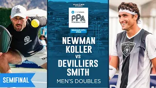 Newman and Koller take on Devilliers and Smith in the Semis!