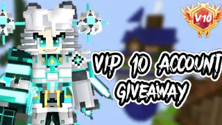 Rich Vip 10 Account Giveaway In Blockman Go!!!