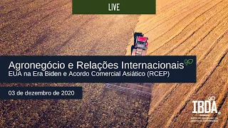 LIVE: Agronegócio e Relações Internacionais