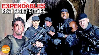 THE EXPENDABLES (2010) Best Fight Scenes | Sylvester Stallone, Jason Statham, Jet Li