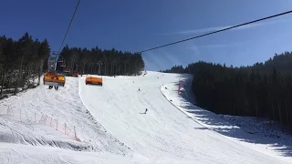 360 °Sonnenskilaufen im Skigebiet Keilberg - Prima Express / Jachymovska