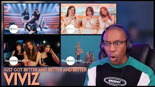 VIVIZ | 'BOP BOP!', 'LOVEADE', 'PULL UP', 'MANIAC' & 'UNTIE' MV's REACTION