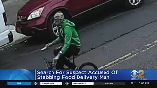 Search For Suspect Accused Of Stabbing Food Delivery Person