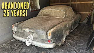 ABANDONED BARN FIND First Wash In 25 Years Borgward Isabella! Satisfying Car Detailing Restoration