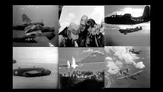 USAF W.W. 2 Air Action in the S.W.  Pacific & Burma 1943 (HD Restored)