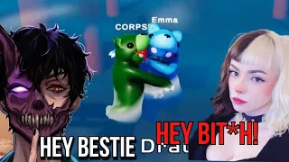 Corpse and Emma being Toxic during all game