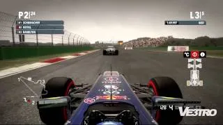 F1 2012 - Redbull Korea International Circuit Gameplay