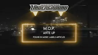 M.O.P. - Ante Up | Need For Speed™ Underground | Official Soundtrack