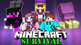 VILLAGER END CITY , ALLAY NAGA DAN KELOMANG LUCU !! Minecraft Survival Bucin S2 [#20]