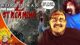 WORLD WAR Z - HORDES OF ZOMBIES EVERYWHERE!!! (4 Player Co-op) 🔴LIVE STREAM