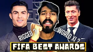 BEST FIFA Football Awards Winners 2021|Ronaldo Won , Lewandowski , Messi !salah , Benzema | Divyansh