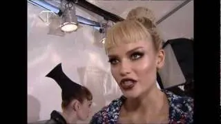 fashiontv | FTV.com - FIRST FACE S/S 09 N°1 NATASHA POLY