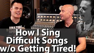 How I Sing Difficult Songs Without Getting Tired!