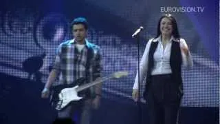 Kaliopi - Crno I Belo (F.Y.R. Macedonia) 1st Rehearsal