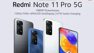 Redmi Note 11 Pro 5G глобальная версия, Snapdragon®695,КАМЕРА108МР, 67Wтурбо зарядка, распаковка 👍👉👇
