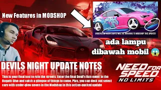 NFS No Limits Updates : Devi'l Night