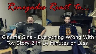 Renegades React to... CinemaSins - Everything Wrong With Toy Story 2 in 14 Minutes or Less