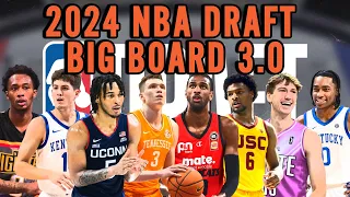 2024 NBA Draft Big Board 3.0 | Post Combine!