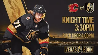 NHL 20 PS4. 2019-2020 REGULAR SEASON 11.17.2019: Calgary FLAMES VS Vegas GOLDEN KNIGHTS !