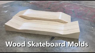 How Wood Skateboard Molds are Made (CNC)