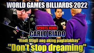 SPORTS NEWS PH | CARLO BIADO, WORLD GAMES BILLIARDS 2022 FINAL UPDATE