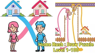 Home Rush : Draw To Go Home Answers | All Levels | Level 1-100