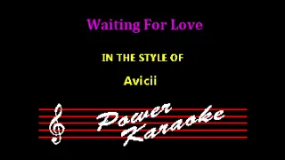 Avicii - Waiting For Love Karaoke