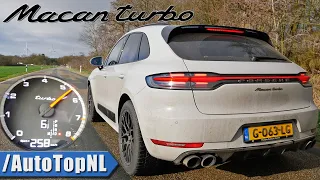 2020 Porsche MACAN TURBO 0-258km/h ACCELERATION & SOUND by AutoTopNL